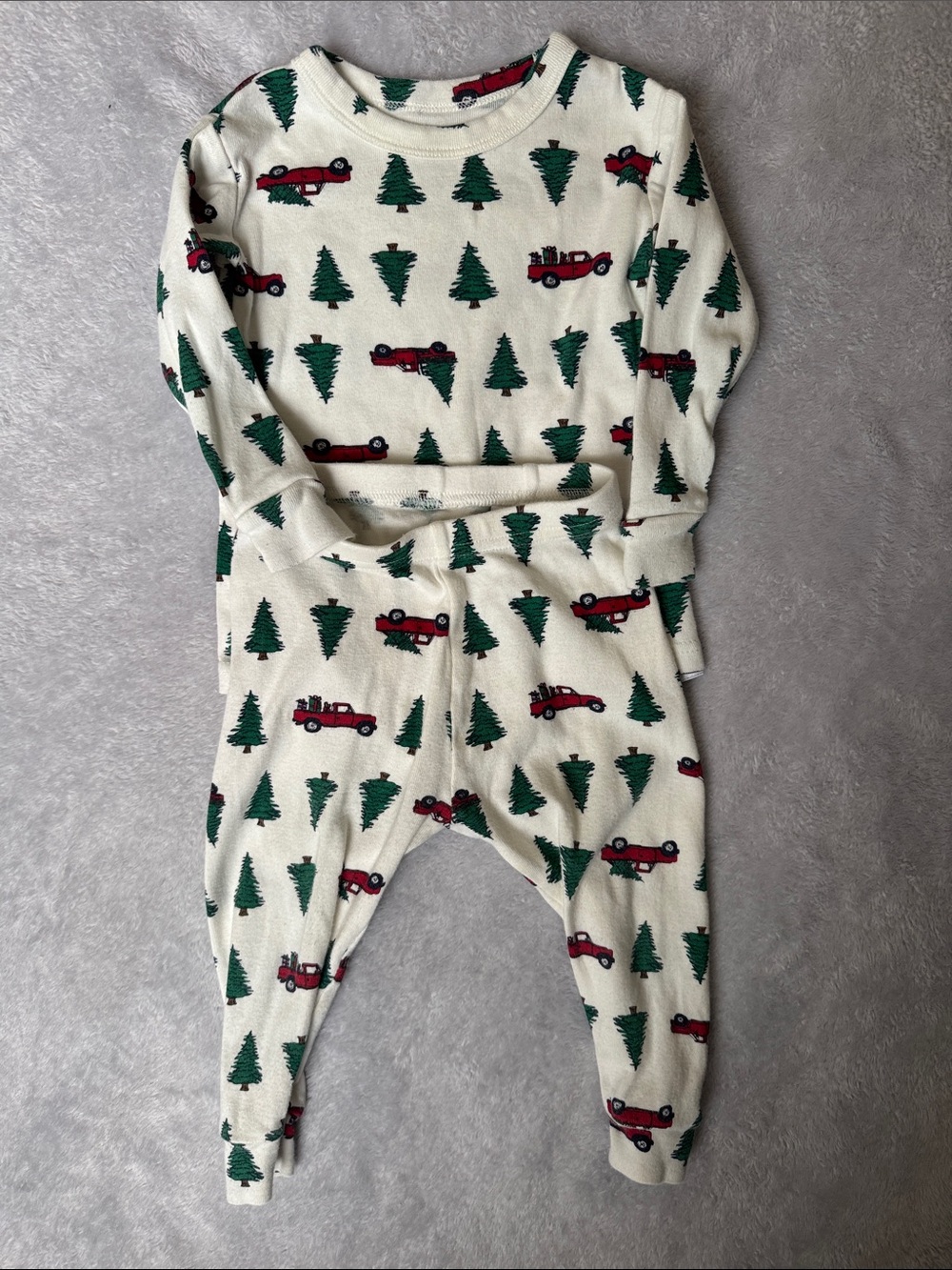 Baby Gap Christmas Tree Pajamas 12-18m